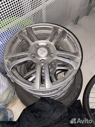 Литые диски r16 3 шт. не правленные, не битые