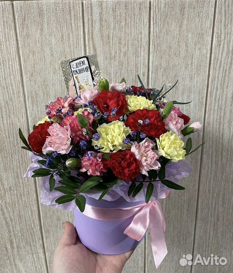 Живые цветы букеты