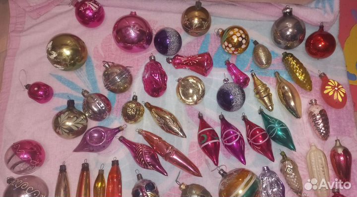 Елочные игрушки СССР