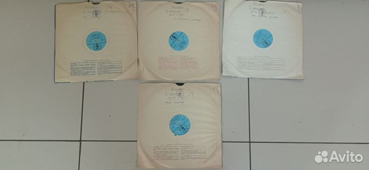 Виниловые пластинки СССР