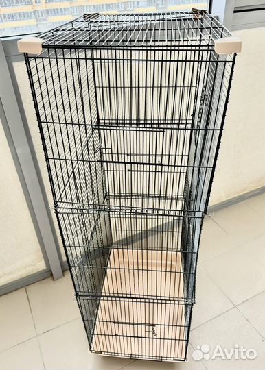 Клетка для грызунов, шиншиллы 120x60x40