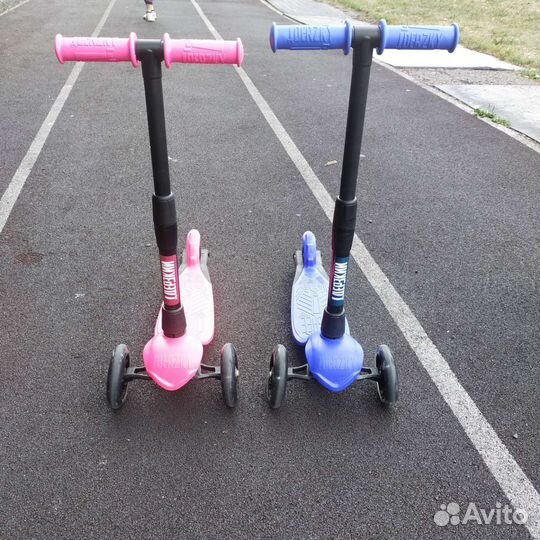 Самокат детский трехколесный складной