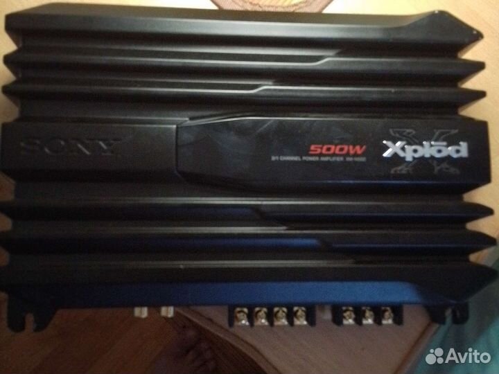 Усилитель мощности sony модель XM-N502