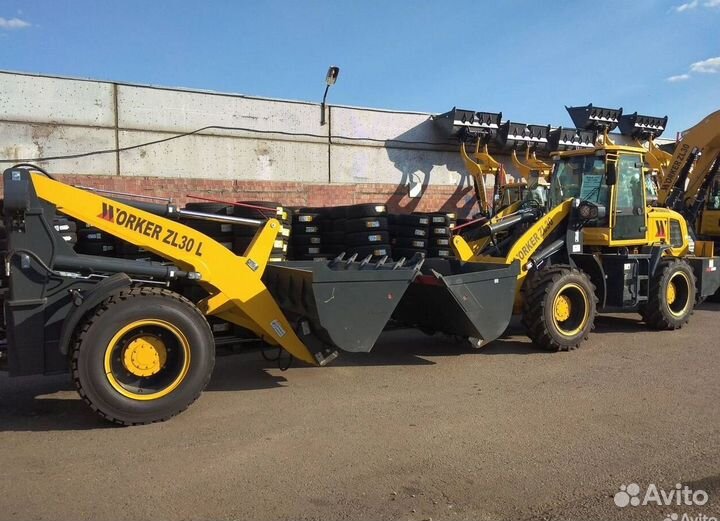 Фронтальный погрузчик Worker ZL30, 2023