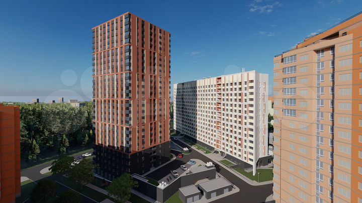 2-к. квартира, 43 м², 25/25 эт.
