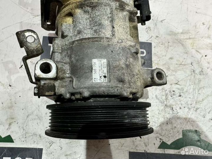 Компрессор кондиционера Peugeot 308 2007-2011