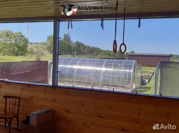 Мягкие окна для беседки