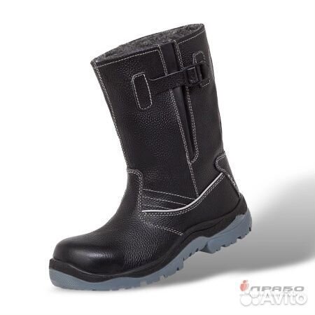 Сапоги барс-А-8М (шерстин) пу\тпу с кп чёрный