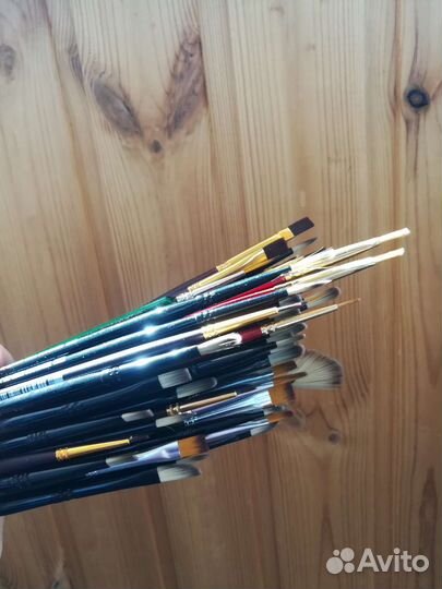 Кисти синтетика новые