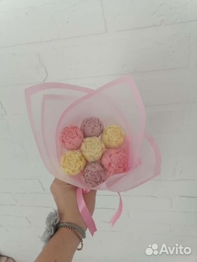 Букет из шоколадных цветов