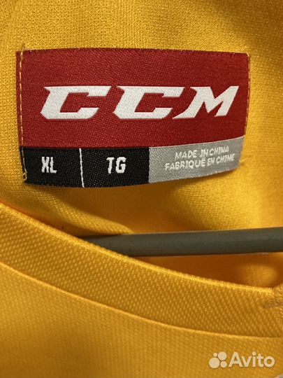 Хоккейный свитер ccm (майка, джерси) размер XL