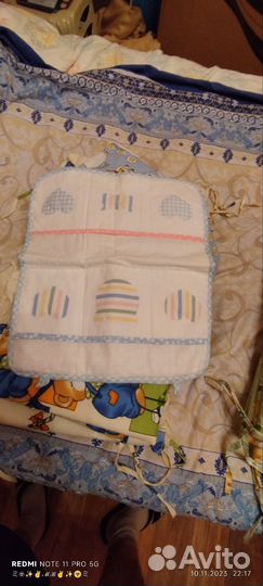 Мягкие бортики для детской кроватки