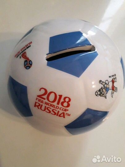 Футбольный мяч копилка новая