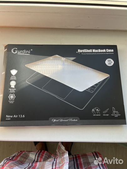 Чехол для Macbook Air 13.6