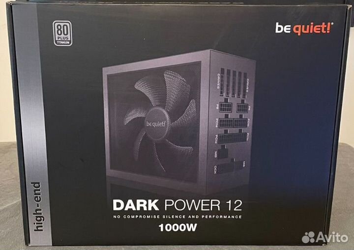 Be quiеt dark роwеr 12 1000W Тitаnium