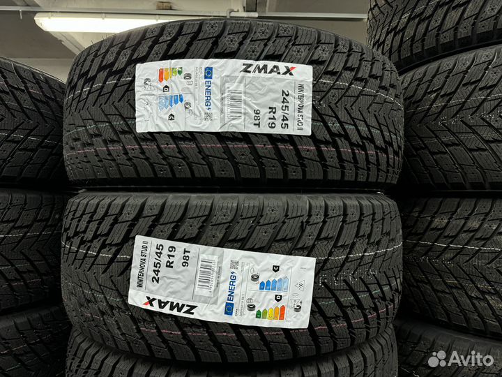 Zmax Winternova Stud II 245/45 R19 и 275/40 R19