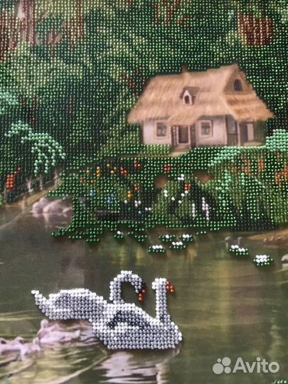 Картина вышивка