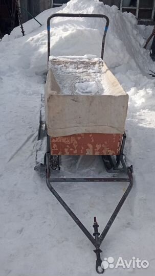 Сани для снегохода бу