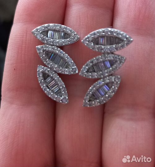 Серебряные серьги