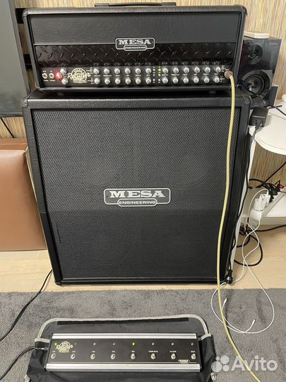 Mesa boogie dual Roadster + кабинет 4х12