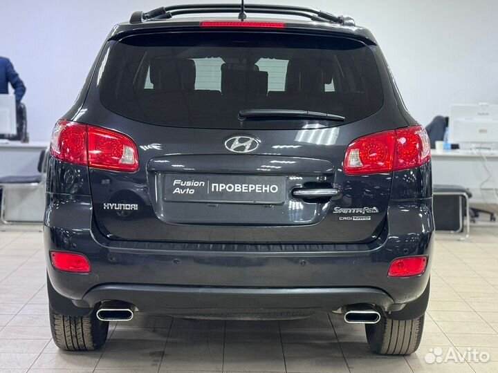 Hyundai Santa Fe 2.2 AT, 2008, 215 000 км