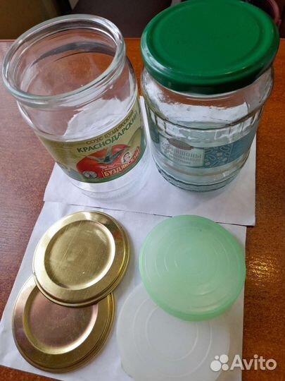 Банки стеклянные