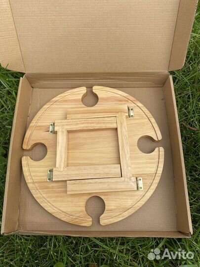 Винный столик-поднос