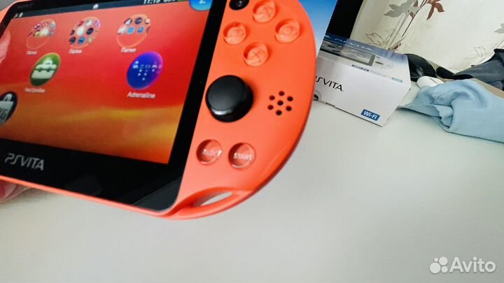 Sony ps vita slim neon orange прошита