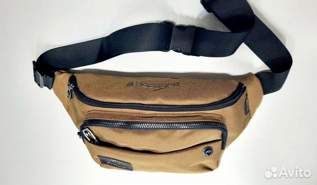 Сумка мужская на пояс, через плечо