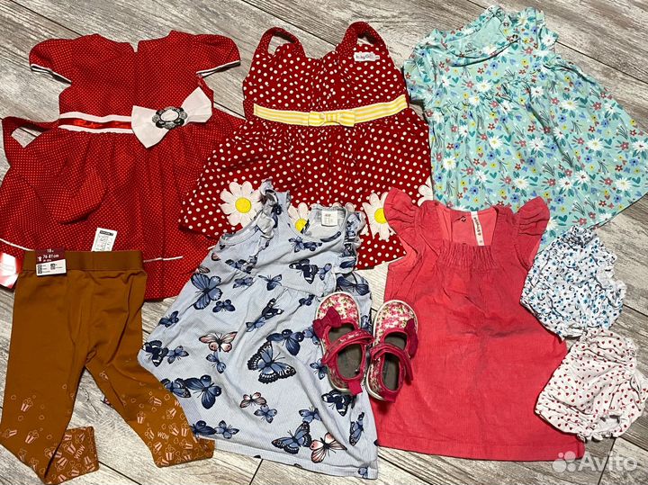 Вещи на девочку 80-86