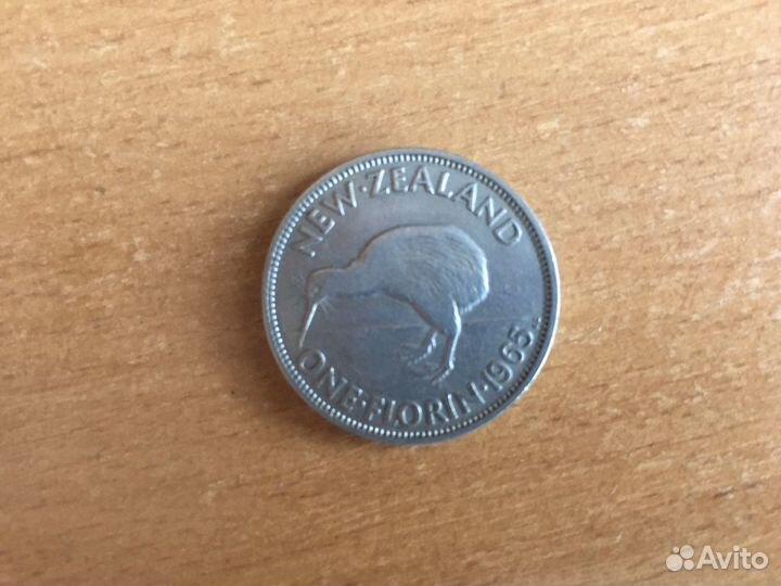 1 флорин 1965 Новая Зеландия