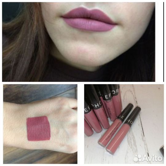 Жидкая стойкая помада Sephora lip stain, тон 13