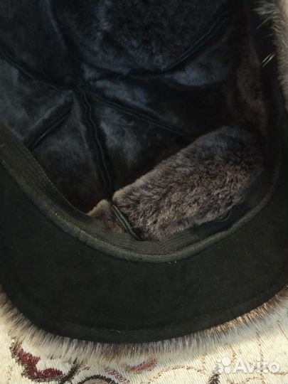 Шапка под дубленку