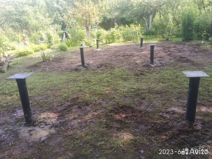 Винтовые сваи под ключ