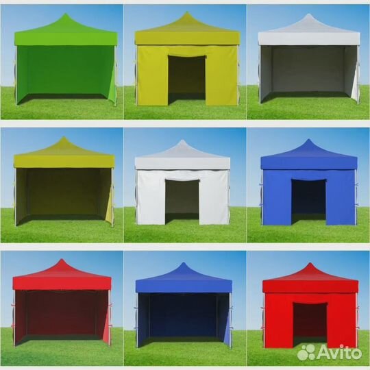 Раздвижной автоматический шатер гармошка