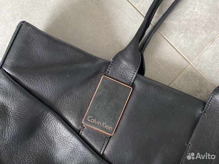 Сумка calvin klein оригинал а4 кожа