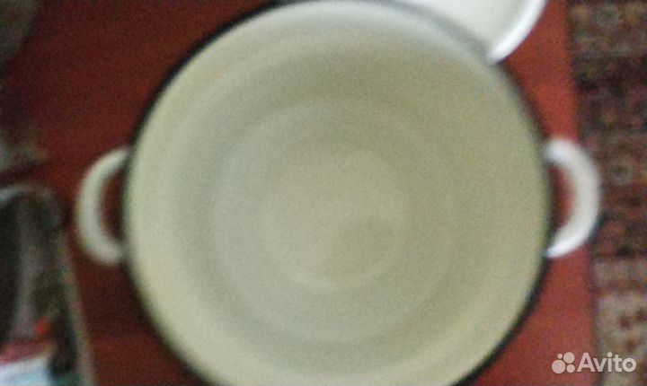 Кастрюля эмалированная 8 литров