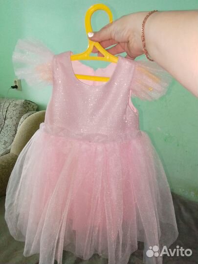 Новогоднее платье для девочки 86 92
