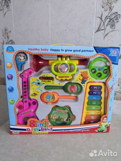 Музыкальные инструменты для детей 3+