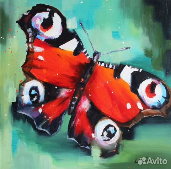 Картина маслом на холсте 