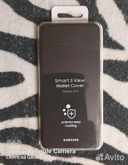 Оригинальный чехол - книжка на Samsung A72