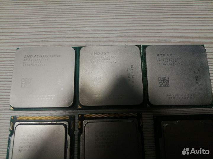 Процессор Xeon E3-1245 / i7-860 / i5-2400 / A8 FX