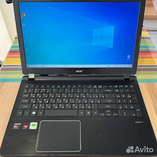 Ноутбук acer V5-552G A8/8gb/ssd/HD8550