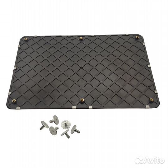 Подпятник нержавейка 23*16 см, серый