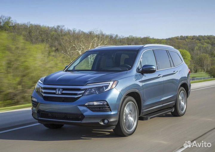 Пороги Подножки Honda Pilot 2016-2019 