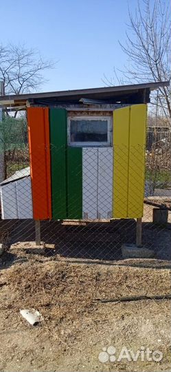 Курятник на 10 кур зимний