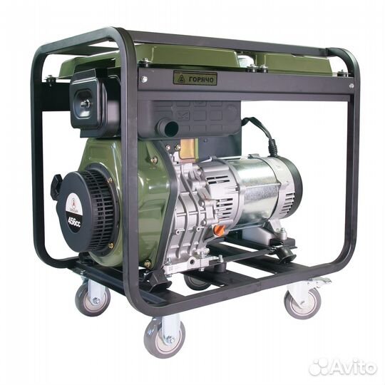 Дизельный генератор 5,5 кВт для охоты и рыбалки