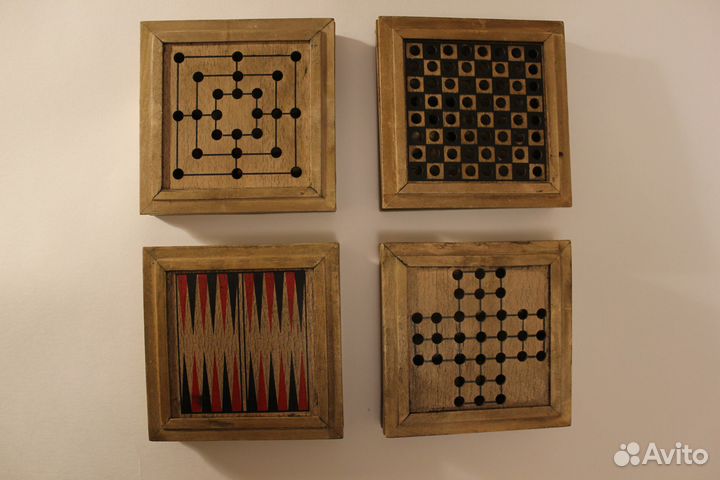 Винтажные настольные игры. Азия