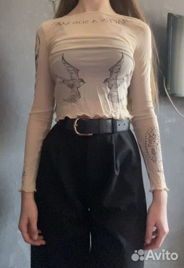 Топ прозрачный