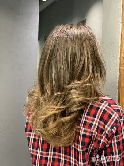 Окрашивание волос airtouch